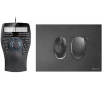 raton 3dconnexion spacemouse enterprise kit 2 ambidextro 31 botones wireless usb type-a 6dof negro