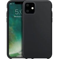iphone 11 silicone case - black black
