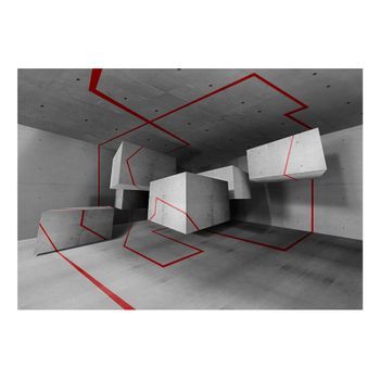Papel Pintado 3d - Ruta Roja (200x140 Cm)
