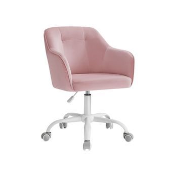 Silla De Oficina Giratoria Terciopelo Respaldo Curvado Reposabrazos 110 Kg Silla De Oficina Giratoria Terciopelo Respaldo Curvado Reposabrazos 110 Kg