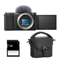 camara mirrorless sony alpha zv-e10 cuerpo 242mp 4k usb tipo-c wifi bluetooth