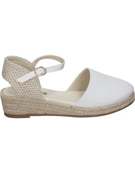 Sandalias Para Mujer De Cuña Jupifly 7000 En Blanco 35