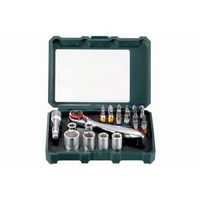 juego de puntas y vasos metabo sp 26 piezas - 626701000