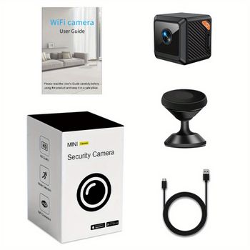 Mini cámara de seguridad 1080P, protección para el hogar, visión nocturna, vigilancia, camping al aire libre, WIFI, cámara inteligente subminiatura para el hogar, video CCTV