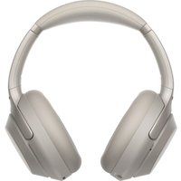 sony wh-1000xm3 wireless bluetooth noise-cancelling headphones - silver silver