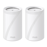 tp-link - deco be65 tribanda 24 ghz  5 ghz  6 ghz wi-fi 7 80211be blanco 4 interno