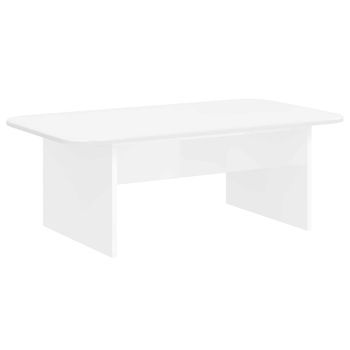 Mesa De Centro 93x53x33 Cm Madera - Blanco