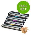 compatible multipack xerox 106r0146966 full set toner cartridges 4 pack
