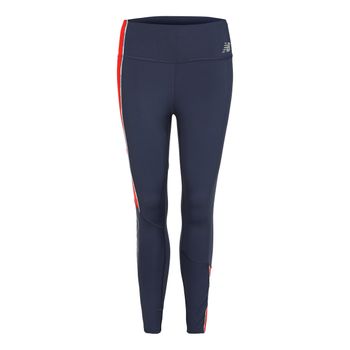 New Balance Accelerate Pacer 7/8 Malla Mujeres-Azul
