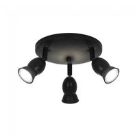 plafon de techo bala 3 luces