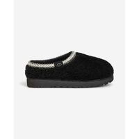 ugg pantuflas tasman maxi curly slipper black womens para mujer