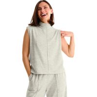 lisca blusa camiseta sin mangas con cuello alto rosie para mujer