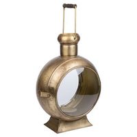 candelabro de metal dorado 33x21x47