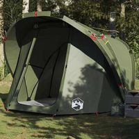 tienda de pesca - refugio para acampada - poliester - verde oliva 260x276x179cm