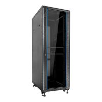 aiten data armario rack suelo 19 37u 600 x 600 x 1840 mm montado con accesorios