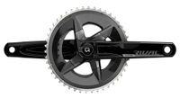sram rival axs dub 48 35 dientes 2x12v quarq   juego de bielas con medidor de potencia  sin eje de pedalier    negro
