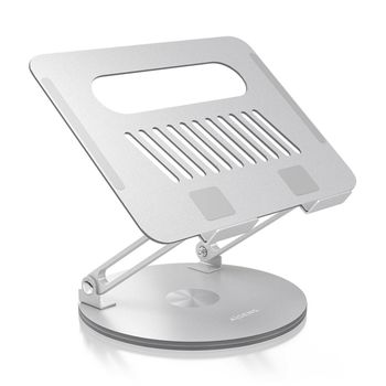 AISENS Soporte de Sobremesa XL Giratorio Ajustable para Port til Tablet 10 17 Plata