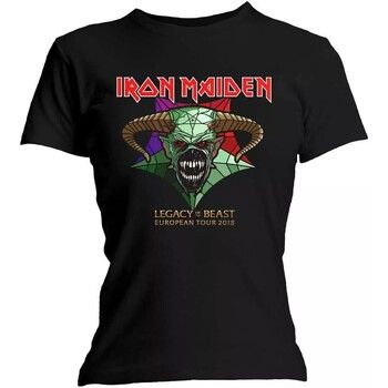 Iron Maiden Camiseta manga larga Legacy Of The Beast Tour para mujer