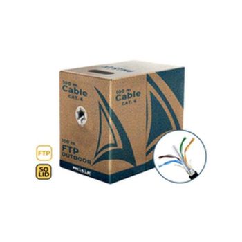 Cable de red Phasak PHR 671 FTP Cat.6 exterior 100 m negro CCA AWG23