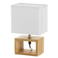 lampara de mesita de noche nordica vitta en madera marron de 24x10x15 cm diseno rectangular hueco ideal para tu dormitorio aporta un estilo actual y luz muy acogedora casaseleccion