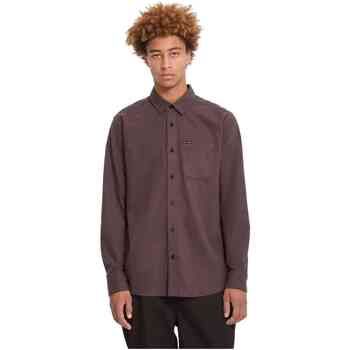 Volcom Camisa manga larga Caden Solid LS para hombre