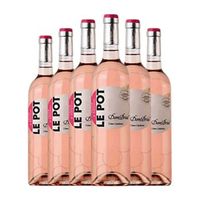 vignobles dom brial vino rosado le pot francia joven 75 cl 13 vol pack de 6 unidades