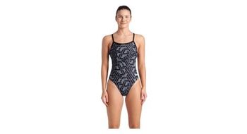Traje de bano arena escape dos challenge para mujer negro