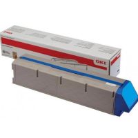 cartucho de toner original oki cian para impresoras pro943195419542