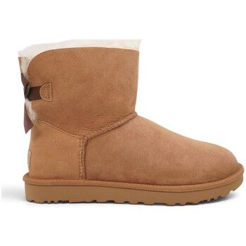 UGG Botines W Mini Bailey Bow II Chestnut para mujer