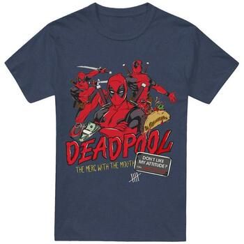 Deadpool Tops y Camisetas Attitude para mujer