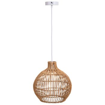 Lampara de techo marrón d29x31h cm