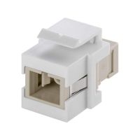 goobay keystone conector de fibra optica sc-simplex blanco