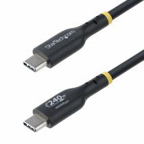 StarTech.com Cable de Carga USB-C de 3m - Cable USB Tipo C - CertificaciÃ³n USB-IF - PD de 240W EPR - Cable USB 2.0 USB-C de Carga para PortÃ¡tiles - Recubrimiento de TPE - Macho a Macho