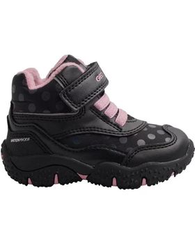 de GEOX BOTINES IMPERMEABLES CON FORRO POLAR B ALTIC G B04H1A-054FU NEGRO-ROSA