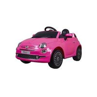 fiat 500 pink - con control remoto y mp3 ociotrends - pt701