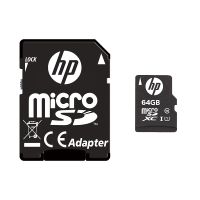 hp micro sdxc 64gb uhs-i clase 10  adaptador sd