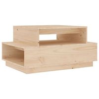 mesa de centro de diseno sencillo 80 x 55 x 405 cm madera maciza de pino sin tratar dec037187