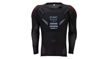 Chaleco protector kenny reflex negro   rojo
