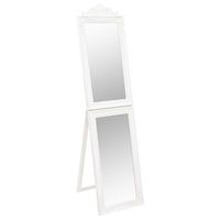 espejo de pie blanco 45x180 cm vidaxl