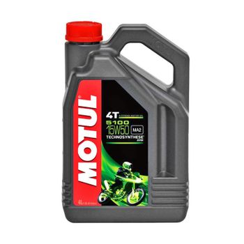 Aceite motor 4T Motul 15W-50 5100 4lt