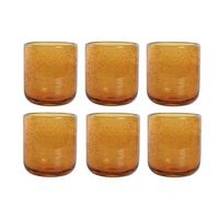 vaso set 6 cristal 83x83x93 320ml burbujas