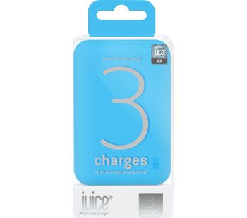 3 Portable Power Bank - Blue, Blue