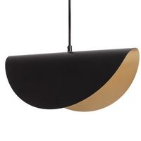 lampara colgante metal caravaggio negro