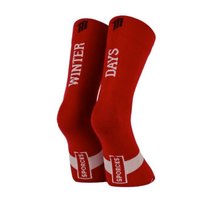 calcetines sporcks winter days rojo blanco talla s