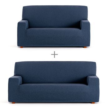 Fundas De Sofa Mod/7 Elastica Troya 3-2 Pl. C/3