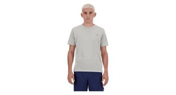Camiseta de manga corta new balance athletics marron  hombre