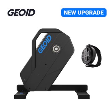 GEOID VE200, Simulador de Ciclismo Inteligente para el Hogar, con Cambio Virtual de 24 Velocidades, para Bicicletas de Montaña y Carretera, con Llave GEOID