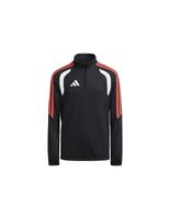 chaqueta de futbol adidas tiro26l tr topy infantil negrorojo