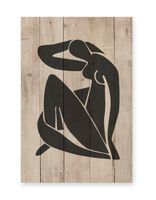 panel decorativo madera 60x40 matisse