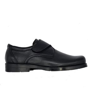 de CLAYAN ZAPATO PIEL VELCRO NEGRO